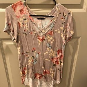 Pink Floral Top